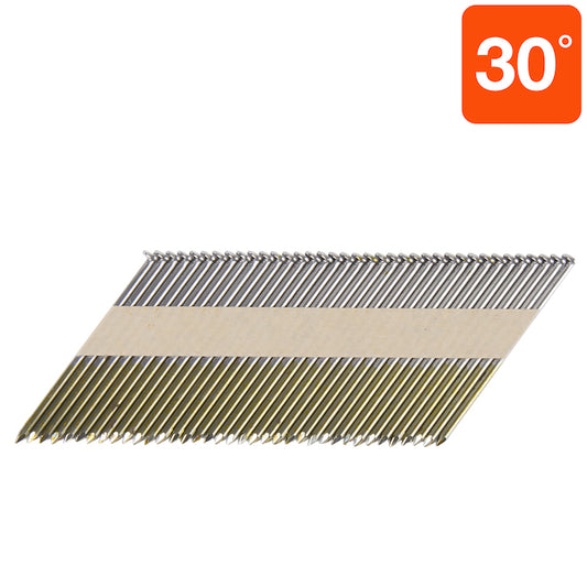 3-inch 30° Strip Framing Nails - Box of 2500