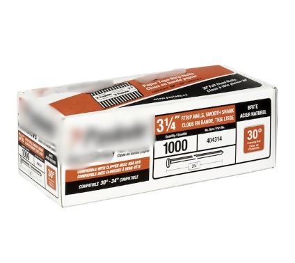 3 1/4-in x.0.12-in dia - 30° Framing Nails