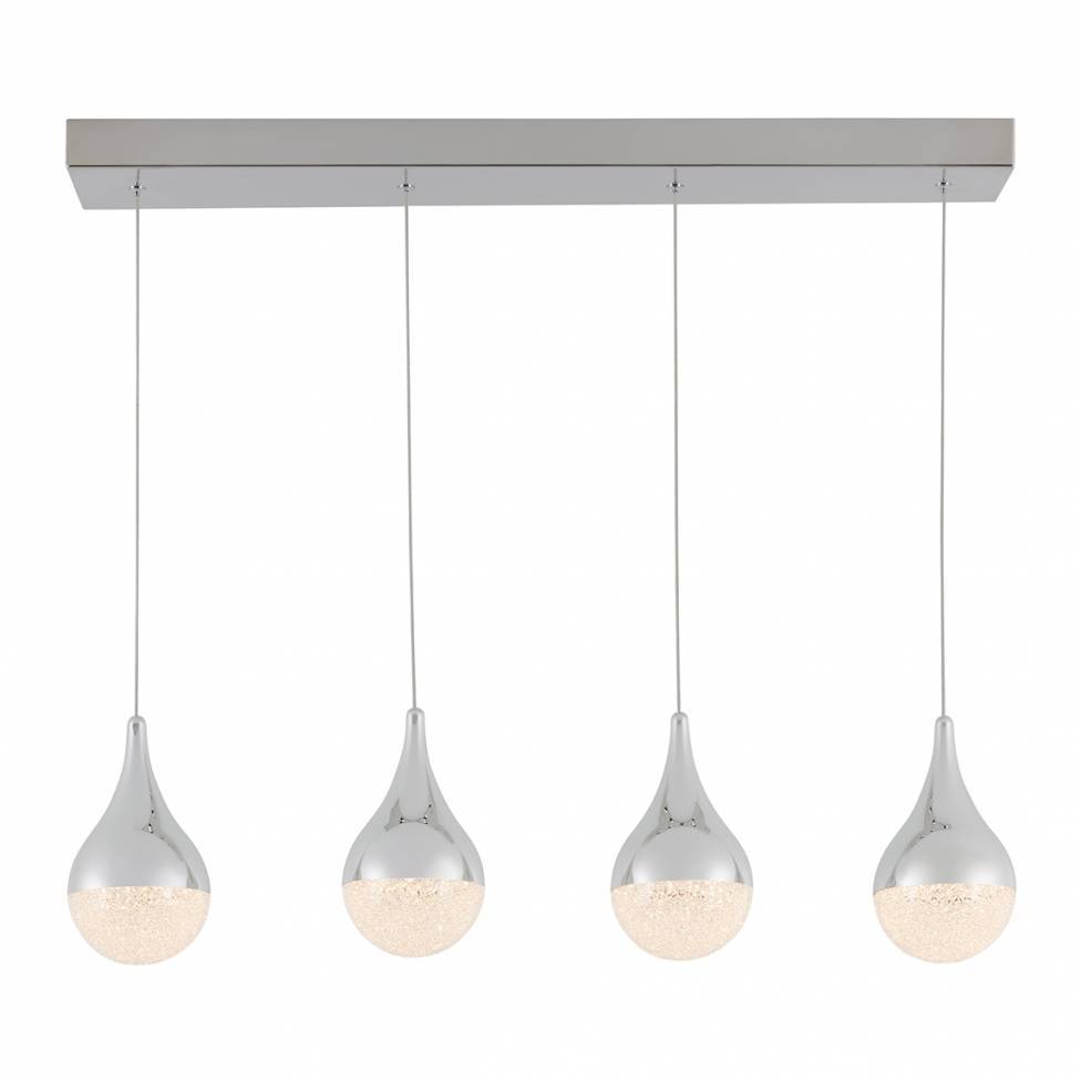 4 Light Integrated LED Pendant