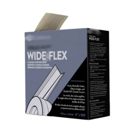 4" x 100 ft Flexible Paper Corner Bead