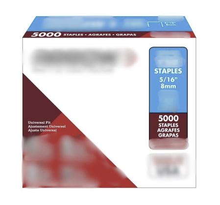 Staples 5/16" Box of 5000