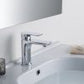 Premium Single Hole Brass Bathroom Faucet - Matte Black
