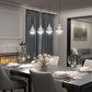 4 Light Integrated LED Pendant