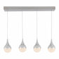 4 Light Integrated LED Pendant