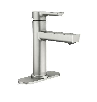 One-Handle High Arc Bathroom Faucet - Chrome