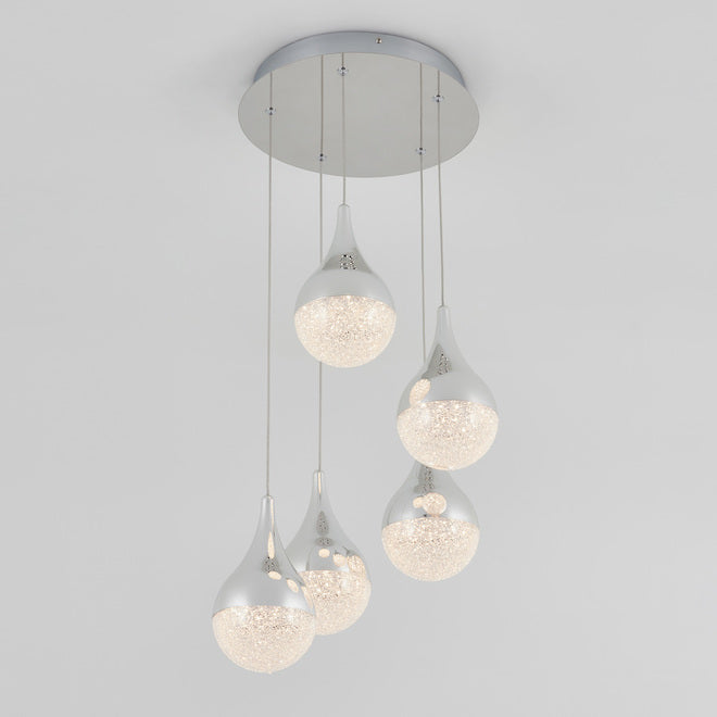 Dimmable 5-Light Pendant Light