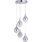 Dimmable 5-Light Pendant Light