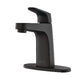 Bathroom Sink Faucet - High Arc Black