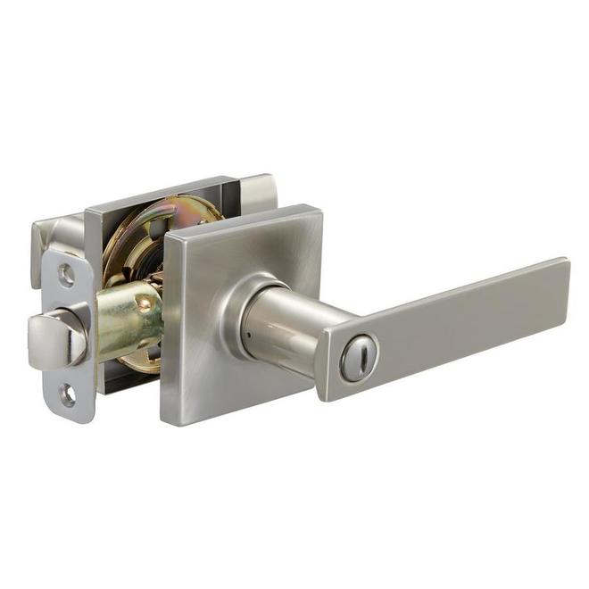 Privacy Lever - Zinc Satin Nickel